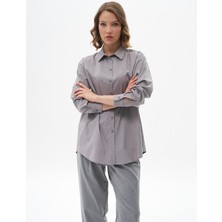 Kayra Düğmeli Poplin Gömlek  11503