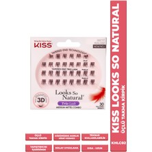 Özgürce Doğal Görünümlü Tekli Takma Kirpik, Hafif ve Rahat Kullanım