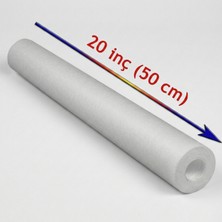 Kadim Kapital 5'li Paket 20 Inç Spun Sediment Su Arıtma Tortu Filtresi (1 - 5 - 20 Mikron Seçenekli)