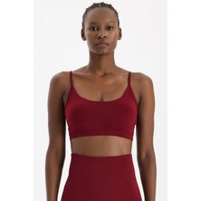 COMEUP Ayar Askılı Pedli Sporcu Sütyeni Scarlet Kırmızısı