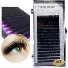 Özgürce Ipek Kirpik 0,07 D Kıvrım Mix Uzunluk, Doğal ve Hafif Görünüm