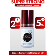 Özgürce Hızlı ve Güçlü Ipek Kirpik Yapıştırıcı, 8 Hafta Kalıcı, 2 Saniyede Yapışır