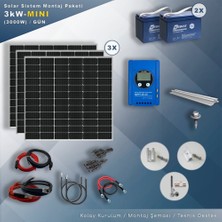 Matech 3 Kw Mını Solar Paket Sistem (3000W/GÜN)