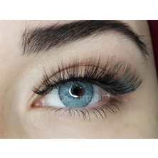 Özgürce Üçlü Ipek Takma Kirpik Seti, Powerliner Şeffaf Kalem ve Takma Aparatı