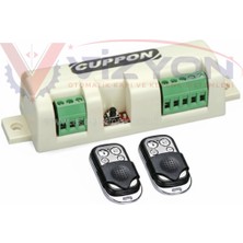 Cuppon Otomatik Kepenk Alıcısı+2 Adet 4b Kanallı Kumanda (SN32-ST 220V)