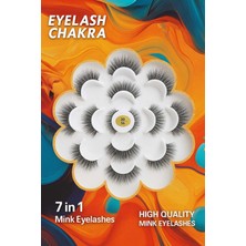 Özgürce 7 Çift 3D Doğal Ipek Takma Kirpik Seti, Hacimli ve Hafif Görünüm