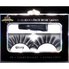 Özgürce Lüks 3D Mink Takma Kirpik Seti, Gece ve Gün Için Hacimli Cat Eye Tarzı