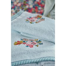 Doqu Home Leris Bouquet Armürlü Yüz Havlusu