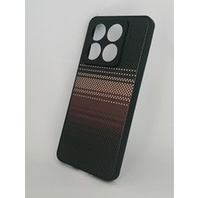 Mi 14T Pro Uyumlu Karbon Desen Baskılı Silikon Koruyucu Kılıf