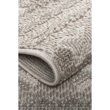 Anutya Home Bej Kahve Iskandinav Modern Tasarım Sisal Bukle Özel Ölçü Salon Oturma Odası Koridor Halısı Yolluk