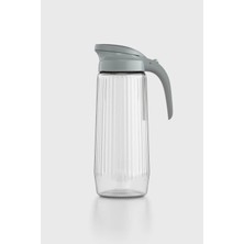 Renga Beluga 1500 ml Gravürlü Cam Sürahi 111021 Gri