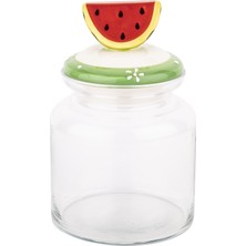 Feyza Design Seramik Kapaklı Kavanoz 1085ML, Şık ve Dayanıklı Saklama Çözümü