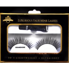 Özgürce Hacimli Doğal 3D Takma Kirpik, Çekik Cat Eye Stili, Lüks Görünüm