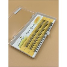 Özgürce 10D Tekli Takma Kirpik, 10MM, Havalı ve Doğal Görünüm