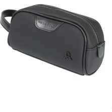 M 433  Mega Bag  Kanvas  El  / Clutch / Makyaj / Tıraş Çantası Siyah
