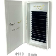 Özgürce Elegant 8mm Ipek Kirpik, Doğal ve Şık Görünüm Için Mükemmel Seçim