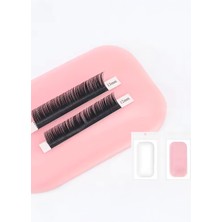 Özgürce Pembe Ipek Kirpik Uygulama Silikonu, Çoklu Kullanım ve Kolay Temizlik