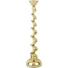 Mikasa Moor Twist Gold Metal Mumluk 9X35CM