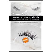 Özgürce Yarım Boy Kedi Gözü Takma Kirpik, Doğal ve Çekici Görünüm