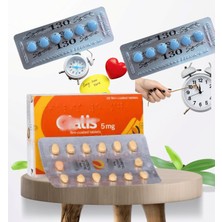 Ciâ'lıs5_mg 28'li Tablet + Mavi Kobr_a 130 mg 6'lı x 2 Dİzi Erkeklere Özel % 100 Orjinal Geciktırıc'i2 Set Ekstra Performans Takviye güc Sertlestırıç'î4 Hap kuvvet Arttırıç'î_20 Poniry_gizlipaketlmee