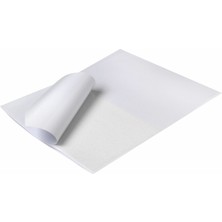 Smart Label Pvc Parlak Beyaz Etiket A4 Ebat - Lazer Baskıya Uygun - 50 Adet