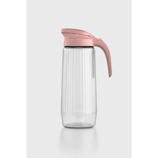 Renga Beluga 1500 ml Gravürlü Cam Sürahi 111021 Pembe