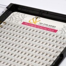 Özgürce 10D Ipek Kirpik Demetleri, 8-15MM, 16 Sıra, Mix, T&y, Cc, 320 Demet