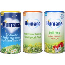 Humana Bitki Çayı 3'lü Avantaj Seti  - Still-Tee • Kimyonlu Rezene • Iyi Geceler (3 x 200 G)