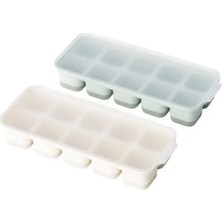 Feyza Design Çift Buz Kalıbı Seti, Dayanıklı ve Pratik, Soğuk Içecekler Için Ideal