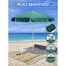 Form Outdoor Plaj Şemsiyesi 200 cm Çapında 360 Derece Dönebilir, Taşıma Çantası ile
