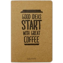 Ela's Paper Coffee Good Ideas - Defter