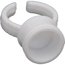 Özgürce Kalıcı Makyaj ve Ipek Kirpik Yapıştırıcı Yüzük Seti 100 Adet