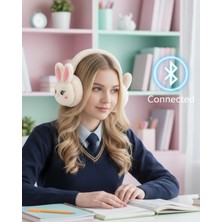 Kanonik Education Kablosuz Tavşan Tasarımlı Bluetooth Kulaklık Tf Kart Destekli