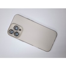 Epro iPhone 16 Pro Ultra Ince Tam Kamera Lens Korumalı Hoparlör Toz Önleycili Mat Şeffaf Kılıf