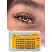 Özgürce Doğal Görünümlü 20D Mix Tekli Kirpik, Hafif ve Rahat Takım Keyfi