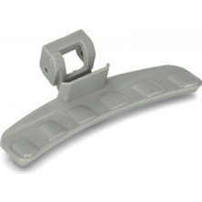 Süppürge Samsung Ile Uyumlu WF8802RPA Çamaşır Makinesi Kapak Mandal Tutamağı 8 kg Gri