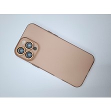 Epro iPhone 16 Pro Ultra Ince Tam Kamera Lens Korumalı Hoparlör Toz Önleycili Mat Şeffaf Kılıf