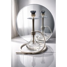 Puffstore Çantalı Çelik Nargile Takımı Seti – Mini Boy Nargile | 250GR Kömür + Folyo + 20 Sipsi + Maşa