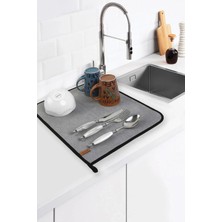 Feyza Design Çok Renkli Keops Bulaşık Matı ve Altığı, Şık ve Kullanışlı Ev Gereçleri
