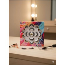 Özgürce 7 Çift Doğal Ipek 3D Hacimli Takma Kirpik Seti