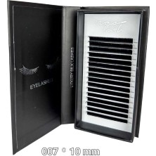 Özgürce Ipek Kirpik 007 C Kıvrım Çek-Bırak 10 Mm, Uzun ve Doğal Görünüm