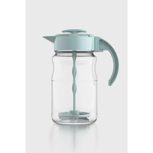 Renga Spiro 1700 ml Turkuaz Kapaklı Cam Karıştırma Sürahisi 111030