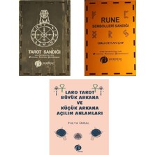 Herdem Kitap Tarot Sandığı & Rune Kartları & Laro Tarot Kartları
