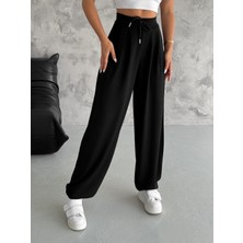 Win Moda Winmoda Kadın Şalvar Pantolon Tesettür Bol Paça Likralı Günlük 4 Mevsim S/xl