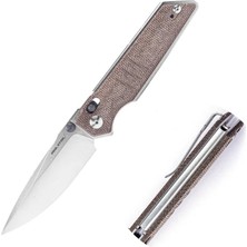 Real Steel Sacra | Stonewashed | Micarta | 7711N
