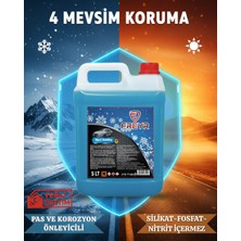 Freyr 4 Mevsim -42 Derece Süper Mavi Antifriz 5 Litre | Motor Radyatör Soğutma Sıvısı