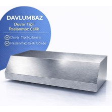 sc sonsesconcept SC Sonses Concept Davlumbaz , Endüstriyel Duvar Tipi , Paslanmaz , Krom ,