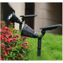 Solar Güneş Enerjili Kazıklı Çim & Bahçe Aydınlatma Yeşil , Beyaz , Amber HSPLİNM-3258