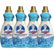 Highgenic Çamaşır Yumuşatıcı Lilyum Zarafeti 1500 ml x 4 Adet