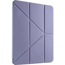 Mey İthalat Mey Ithalat®  Samsung Galaxy X910 Tab S9 Ultra 14.6 Kılıf Kalemlikli Mars Tablet Kılıfı - Lavender